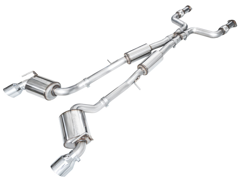AWE Tuning 2023 Nissan Z RZ34 RWD Touring Edition Cat-Back Exhaust System w/ Chrome Silver Tips - 3015-32400