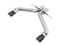 Load image into Gallery viewer, AWE Tuning 16-19 Chevrolet Camaro SS Axle-Back Exhaust - Track Edition (Diamond Black Tips) - 3020-33053