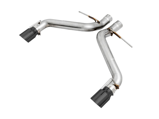 AWE Tuning 16-19 Chevrolet Camaro SS Axle-Back Exhaust - Track Edition (Diamond Black Tips) - 3020-33053