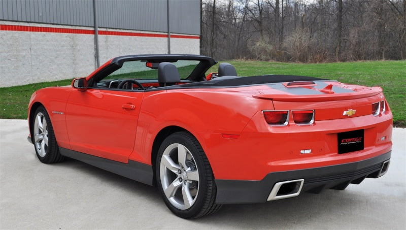 Corsa 2011-2013 Chevrolet Camaro SS 6.2L V8 Manual Xtreme 3in Cat-Back (No Tips Uses Factory Bezels) - 14976