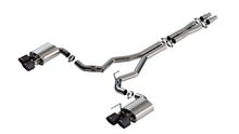 Load image into Gallery viewer, Borla 2024 Ford Mustang Dark Horse 5.0L V8 w/Active Exhaust ATAK Cat-Back Exhaust System - CF Tips - 140965CFBA