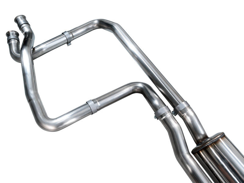 AWE Tuning 2025+ RAM 1500 RHO 3.0 I6 TT 0FG Dual Rear Exit Cat-Back Exhaust - Diamond Black Tips - 3015-33630