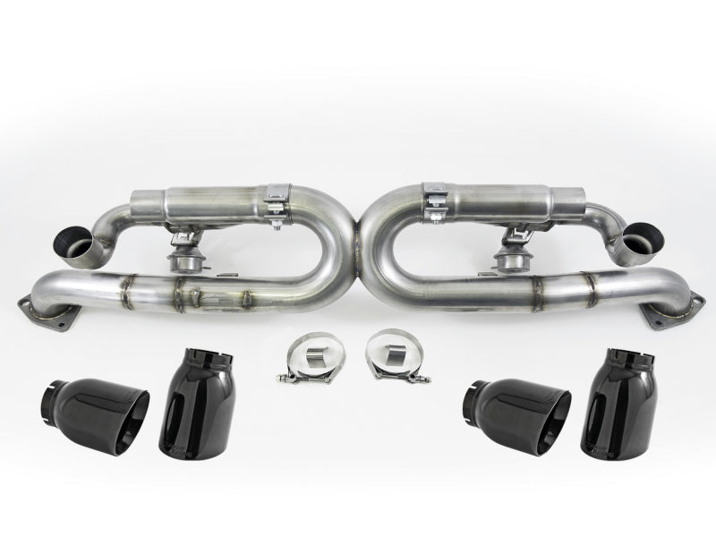 AWE Tuning Porsche 991 SwitchPath Exhaust for PSE Cars Diamond Black Tips - 3025-43012