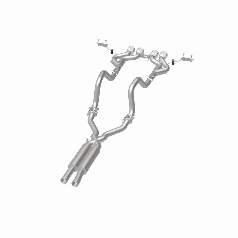 Magnaflow 00-04 Chev Corvette V8 5.7L Comp Series Quad Ctr Rr Exit SS Cat-Back Perf Exhaust - 15281