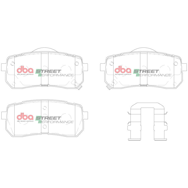 DBA 07-12 Hyundai Veracruz Rear SP Performance Brake Pads - DB1957SP