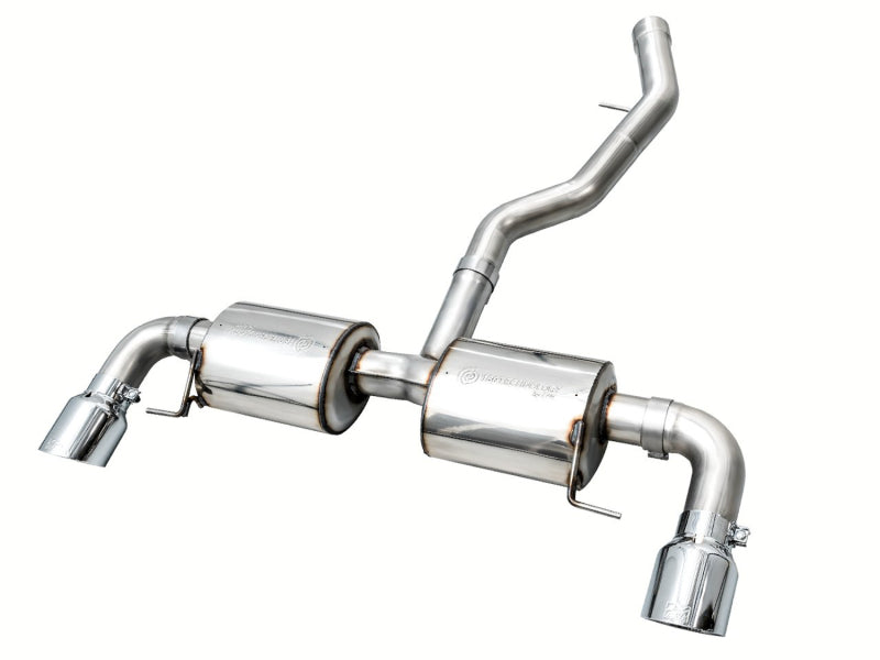 AWE Tuning 19-23 BMW 330i / 21-23 BMW 430i Base G2X Touring Axle-Back Exhaust - Chrome Silver - 3015-32429