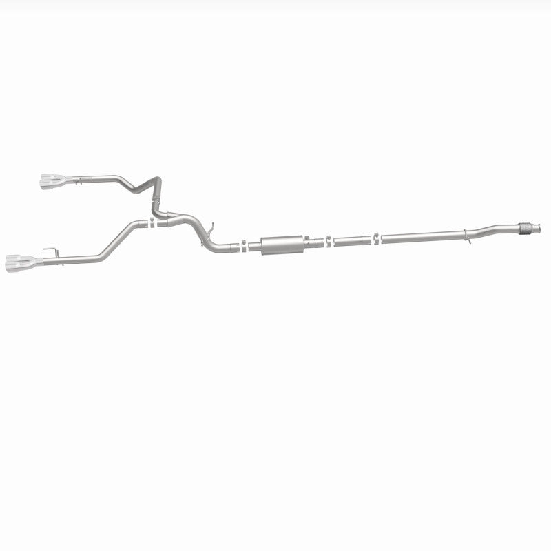 MagnaFlow 2019 Chevy Silverado 1500 V8 5.3L Street Series Quad Split Rear Exhaust w/ Polished Tips - 19477