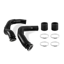 Load image into Gallery viewer, Mishimoto 2015+ BMW F8X M3/M4 Charge Pipe Kit - Wrinkle Black - MMICP-F80-15