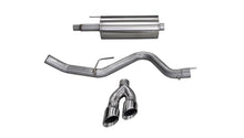 Load image into Gallery viewer, Corsa 15-20 Ford F-150 5.0L V8 (Super Crew Cab) Polished Sport Single Side Dual 4in Tips CB Exhaust - 14837