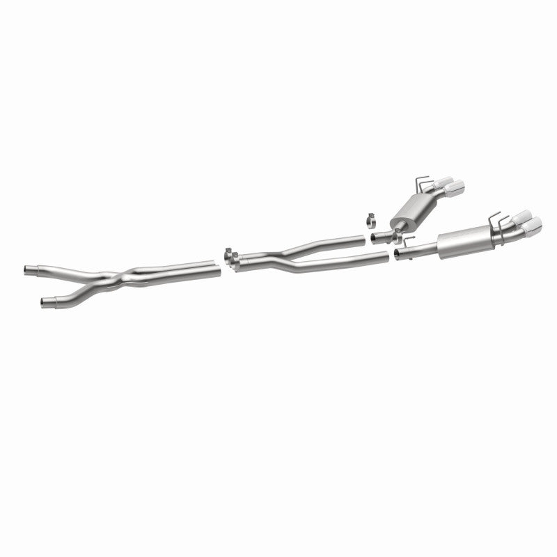 MagnaFlow 13 Chevy Camaro V8 6.2L S/C Quad Split Rear Exit Cat Back Perf Exhaust - 15053