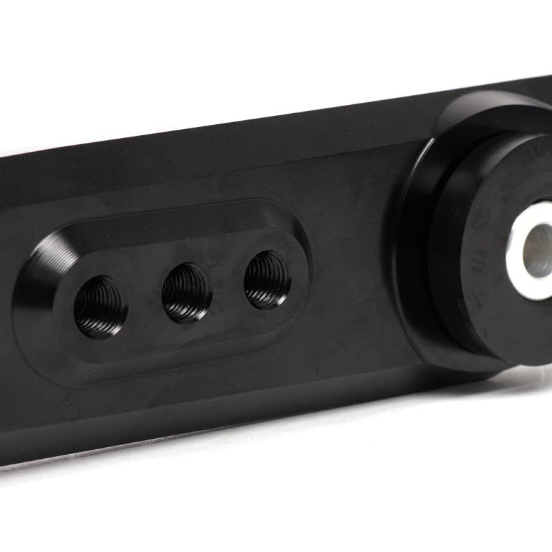 BLOX Racing V2 Billet Rear Lower Control Arms Poly Bushings 96-00 Honda Civic - Black - BXSS-21204-BK-V2