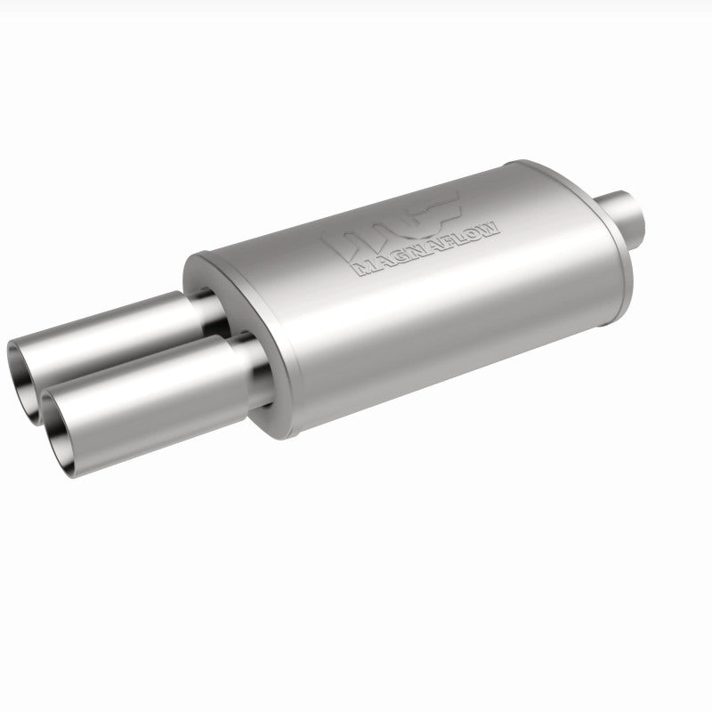 MagnaFlow Muffler W/Tip Mag SS 14X5X8 2.25/3 - 14815