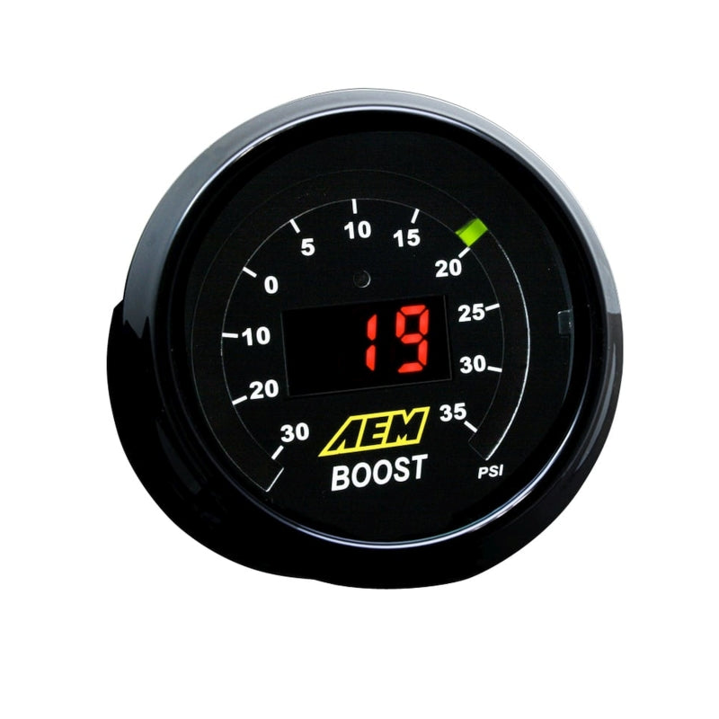 AEM 52mm Boost Digital Gauge -30-35psi - 30-4406