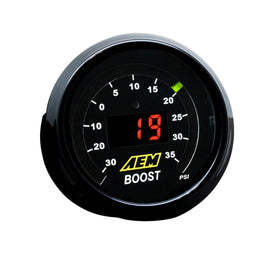 AEM 52mm Boost Digital Gauge -30-35psi - 30-4406