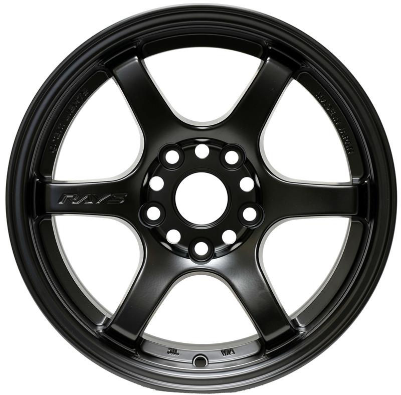 Gram Lights 57DR 15x8.0 +28 5x114.3 Semi Gloss Black Wheel - WGIE28EH