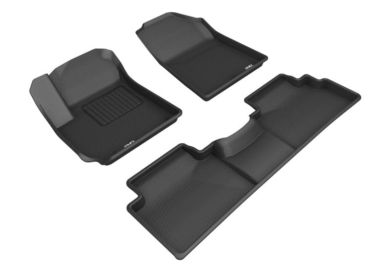 3D MAXpider 20-25 Kia Soul Kagu Black Full Set - L1KA05001509