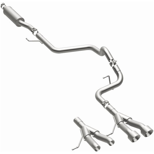 MagnaFlow Cat-Back 2013-2017 Hyundai Veloster L4 Turbo 2.25in SS Street Series 4in Polished Tips - 19325