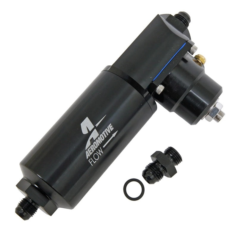 Aeromotive Universal Filter Combo EFI Regulator 10 Micron AN-06 Flare - 13147