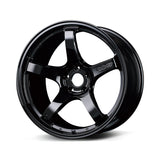 Gram Lights 57CR 18x10.5 +22 5x114.3 Gloss Black Wheel - WGCRAC22EGX
