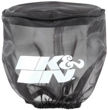 Load image into Gallery viewer, K&amp;N Black Drycharger Round Straight Air Filter Wrap 4.5in ID x 4in H - RB-0900DK