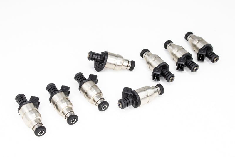 DeatschWerks Universal 1800cc Low Impedance 14mm Upper Injector - Set of 8 - 42M-14-1800-8