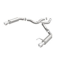Load image into Gallery viewer, MagnaFlow Axle Back, SS, 3in, Competition, Dual Split Polished 4.5in Tip 2015 Ford Mustang GT V8 5.0 - 19103