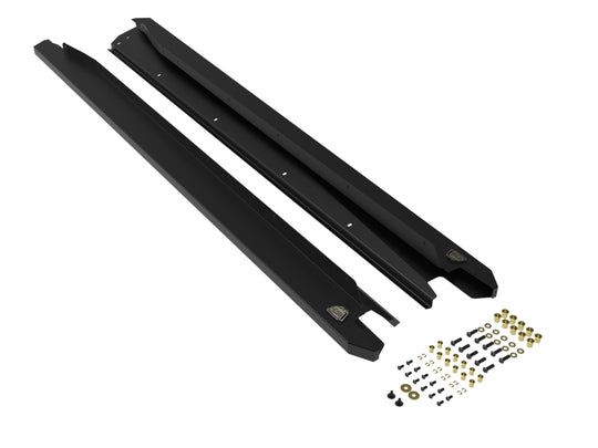 aFe POWER 15-19 Subaru Outback H4 2.5L / H6 3.6L Terra Guard Trail Steps - Black - 79-27005