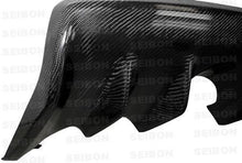 Load image into Gallery viewer, Seibon 08-09 Mitsubishi Evo X OEM-style Carbon Fiber Rear Diffuser - RD0809MITEVOX-OE