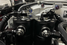 Load image into Gallery viewer, Radium Engineering Nissan R35 GT-R Dual Catch Can Kit CCV Fluid Lock - 20-0555-FL