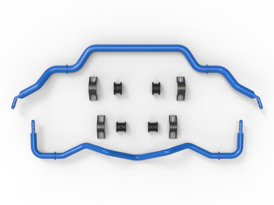 aFe 09-20 Nissan 370Z V6-3.7L Front and Rear Control Sway Bar Set - Blue - 440-712001-L