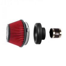 Load image into Gallery viewer, BLOX Racing Shorty Performance 5in Air Filter w/3.5in Velocity Stack and Coupler Kit - Black - BXIM-00323-BK