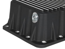 Load image into Gallery viewer, AFE Pro Series Engine Oil Pan Black w/Machined Fins; 11-16 Ford Powerstroke V8-6.7L (td) - 46-70322