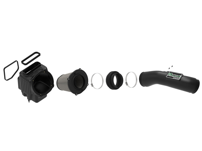 aFe Quantum Pro DRY S Cold Air Intake System 17-18 GM/Chevy Duramax V8-6.6L L5P - Dry - 53-10007D