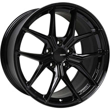 Load image into Gallery viewer, Enkei TSR-X 18x8.5 45mm Offset 5x114.3 ZP 72.6mm Bore Gloss Black Wheel - 529-885-6545BK