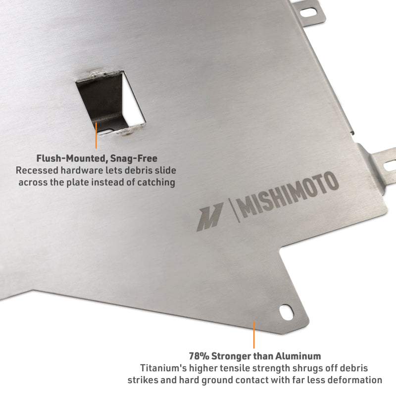 Mishimoto 2021+ BMW G80 M3 Skid Plate - Engine - Titanium - MMSD-G80-21TI