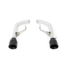 Load image into Gallery viewer, Mishimoto 2015+ Ford Mustang Axleback Exhaust Race w/ Black Tips - MMEXH-MUS8-15ARBK