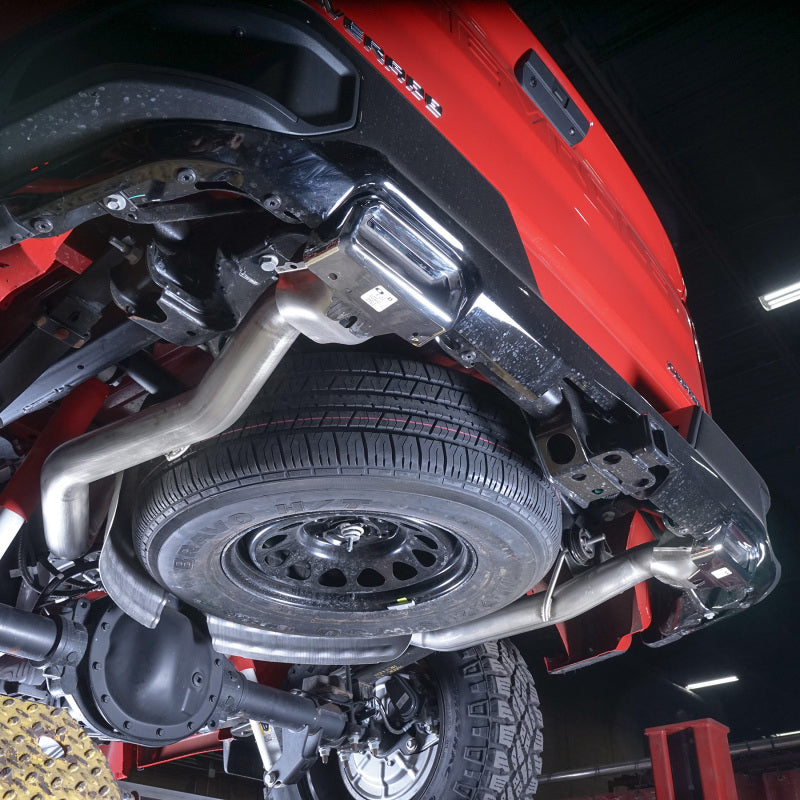 Stainless Works 2019+ Chevrolet Silverado 5.3L 3in Redline Catback Y-Pipe (Use Factory Tips) - CT19CBUBYR