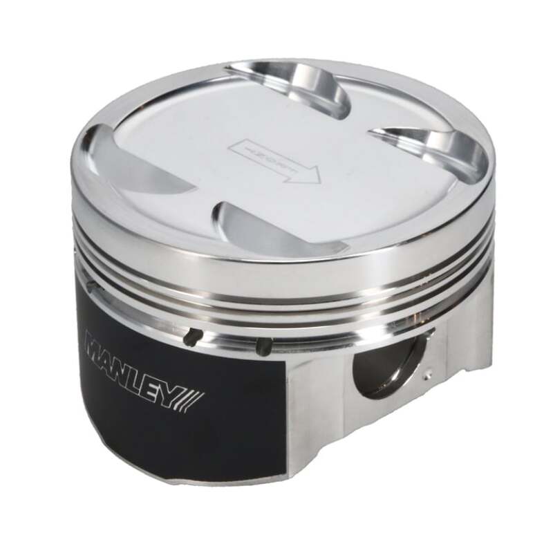 Manley Mitsubishi 2.0L 4B11T Piston Set - 86.00mm Bore 1.313in CH, 2.00 CC - 614100CE-4