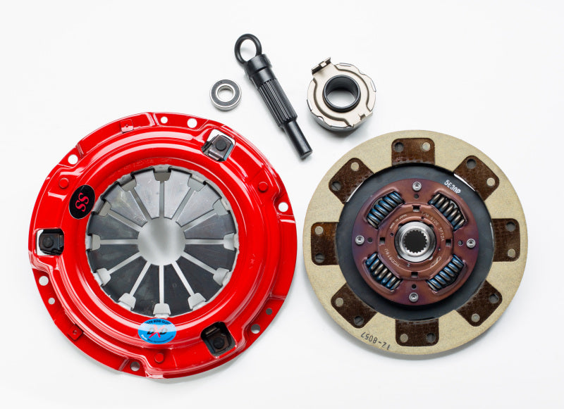 South Bend / DXD Racing Clutch 96-00 Honda Civic DOHC D16Y5/7/8/Z6 1.6L Stg 3 Endur Clutch Kit - KHC08-SS-TZ