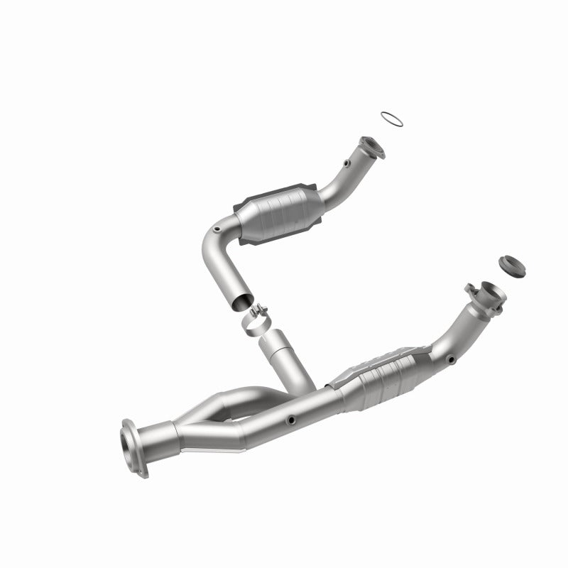 MagnaFlow Direct Fit Catalytic Converter 07-09 Hummer Truck H2 Y-Pipe Assy - 49679