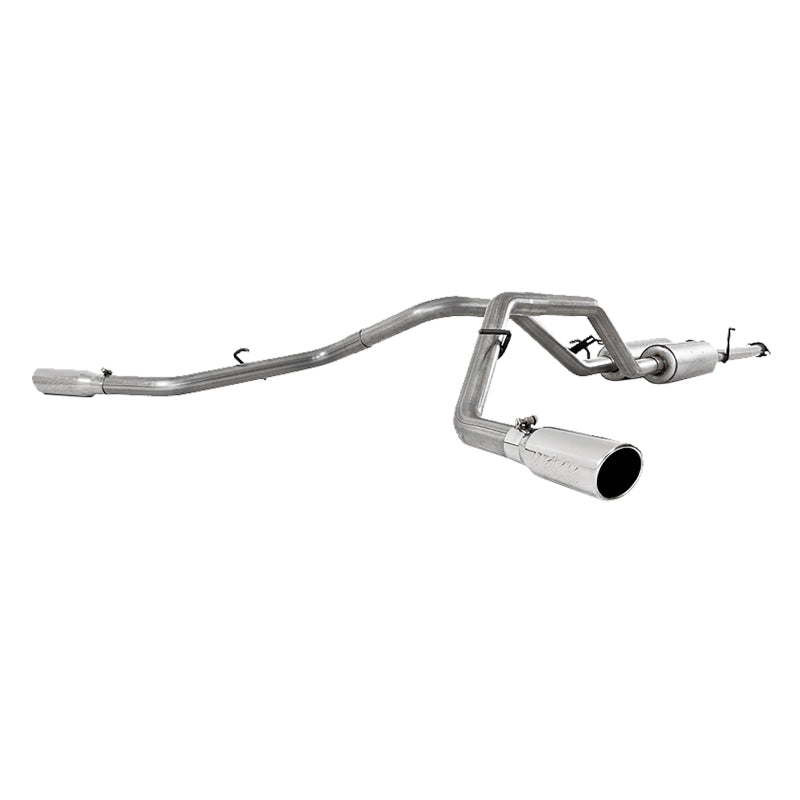 MBRP 2009-2010 Toyota Tundra 5.7L EC-Std. & SB/CC-SB Cat Back Dual Split Side - S5316409