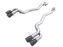 Load image into Gallery viewer, AWE Tuning 18-19 BMW F90 M5 Track Edition Axle-Back Exhaust- Black Diamond Tips - 3020-43077