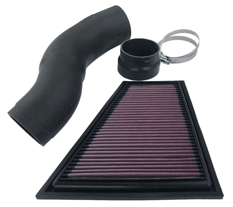K&N 11-17 BMW 520i/528i N20 2.0L F/I Performance Air Intake System - 57-0691