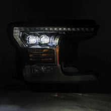 Load image into Gallery viewer, AlphaRex 18-19 Ford F-150 NOVA LED Proj Headlights Plank Style Matte Black w/Activ Light/Seq Signal