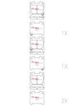 Load image into Gallery viewer, DBA 2022+ Toyota GR Corolla RP Performance Rear Brake Pads - DB15148RP