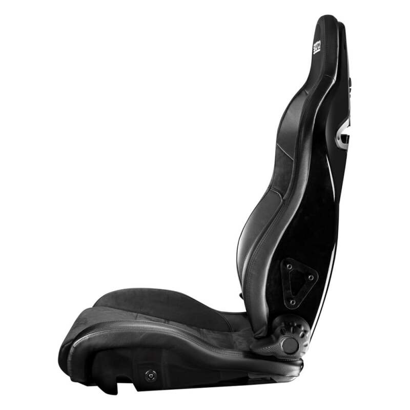 Sparco SP-R Seat BLK/BLK White Logo - 00906USNR