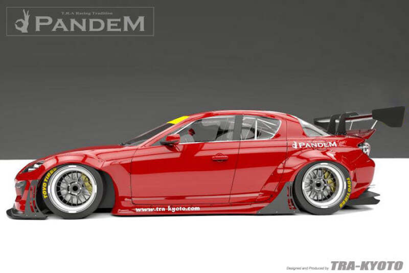 GReddy Pandem 09-12 Mazda RX-8 Complete Wide Body Aero Kit w/o GT Wing (Special Order) - 17040400