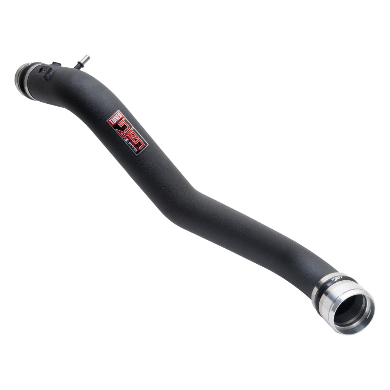 Injen 15-20 Ford F150 2.7L V6 (tt) Aluminum Intercooler Piping Kit - Wrinkle Black - SES9014ICPCWB