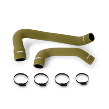 Load image into Gallery viewer, Mishimoto 97-06 Jeep Wrangler 6cyl Silicone Hose Kit Olive Drab - MMHOSE-WR6-97OD