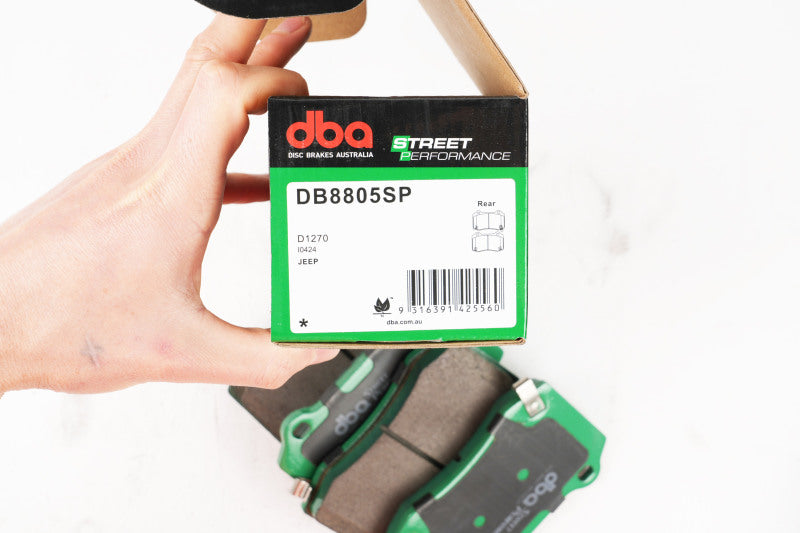 DBA 11-22 Jeep Grand Cherokee SP Performance Rear Brake Pads - DB8805SP
